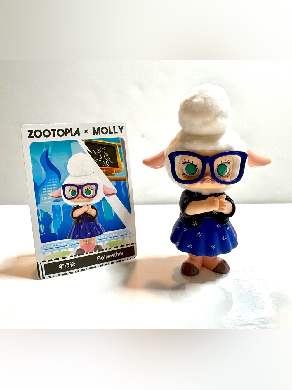 POP MART Disney Zootopia × MOLLY – Bellwether! Super Cute!